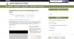 Desktop Screenshot of easy-french-food.com